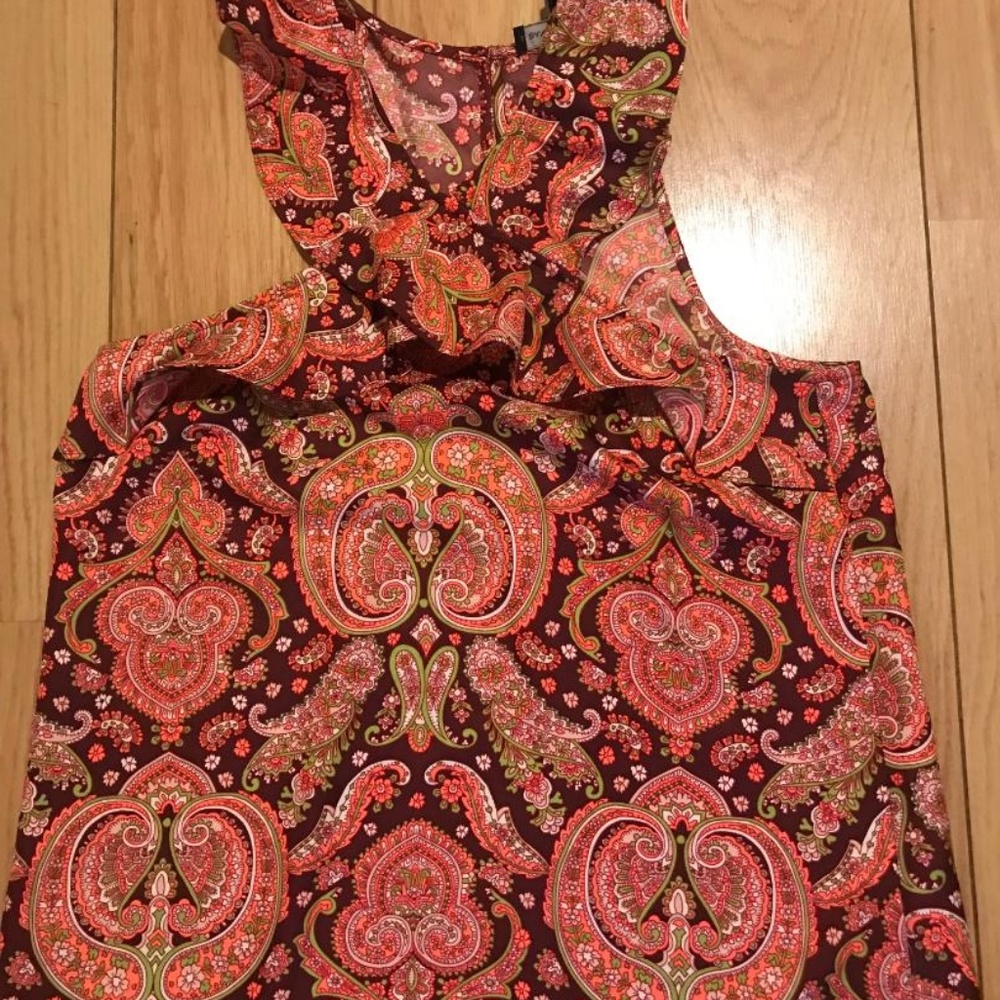 ruffle blouse